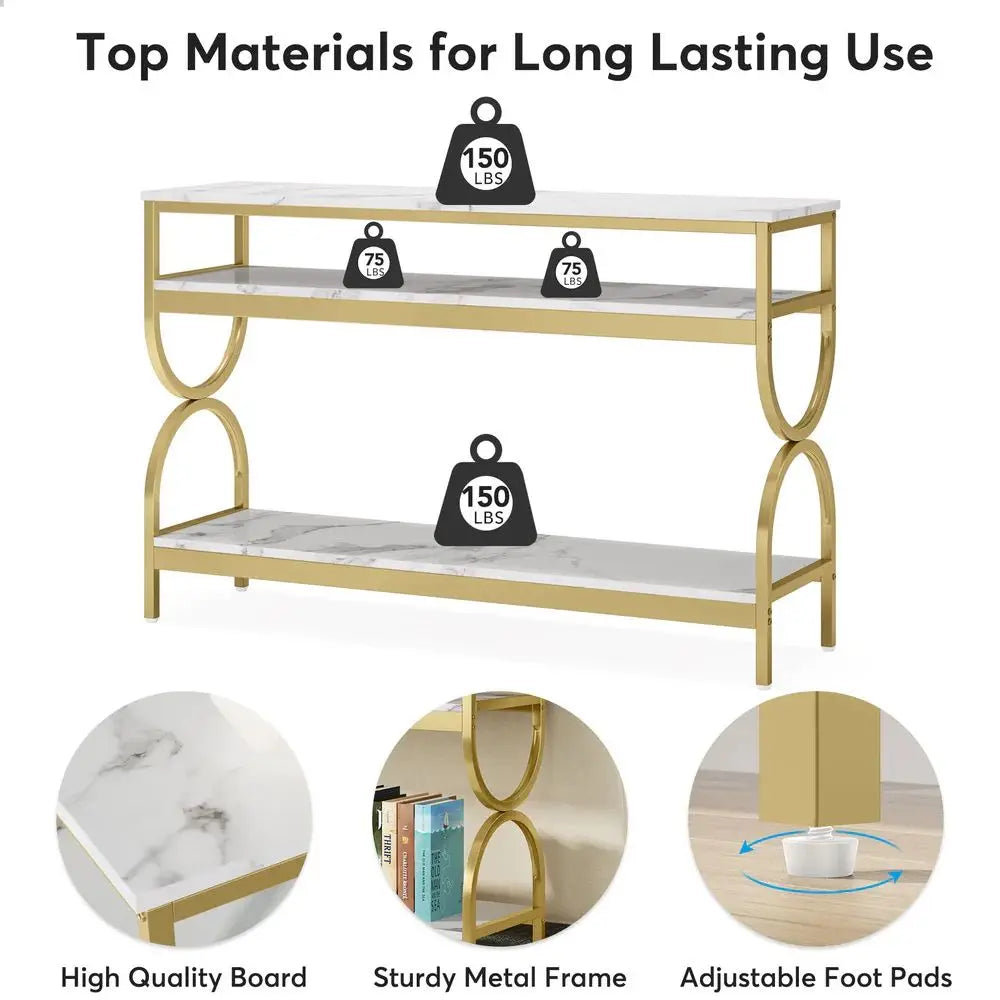 Aurelia Tiered Console Table