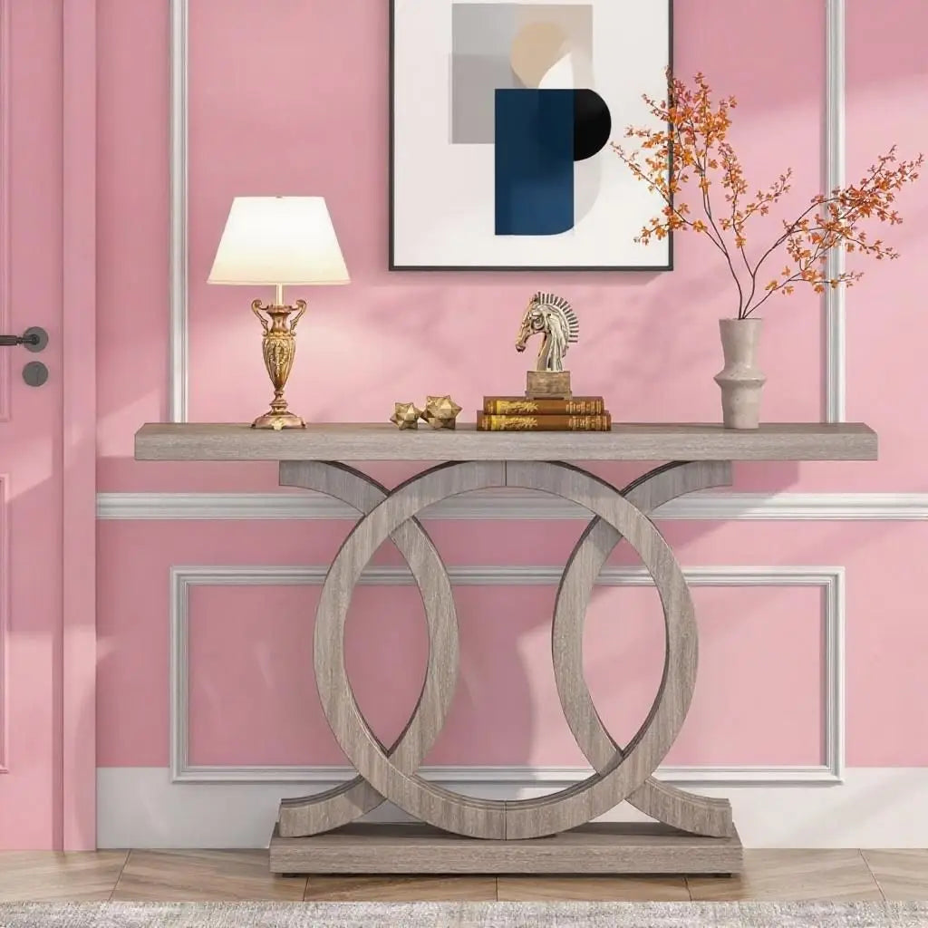 Celene Sculpted Console Table