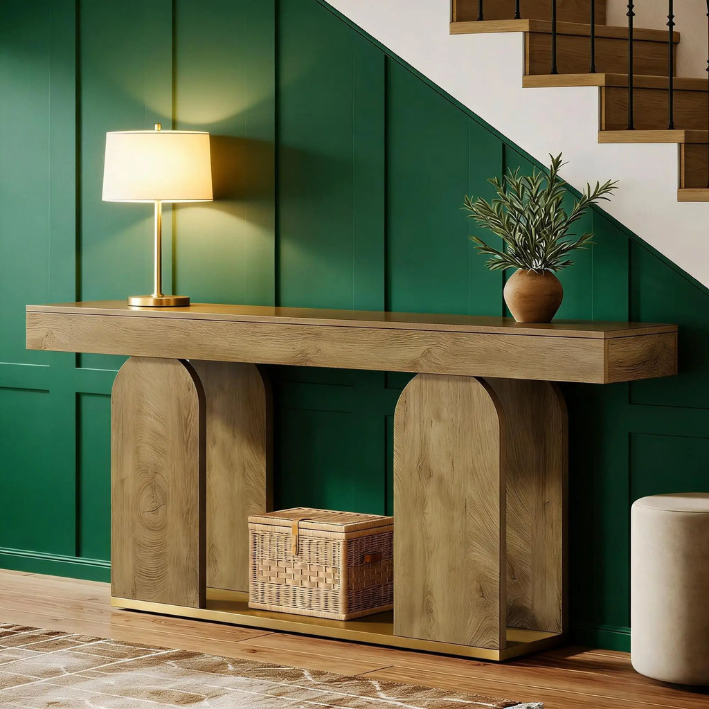 Alder Natural Console Table