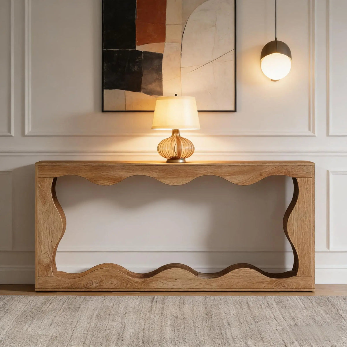 Onde Wave Console Table