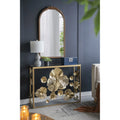 Florielle Gilded Console Table