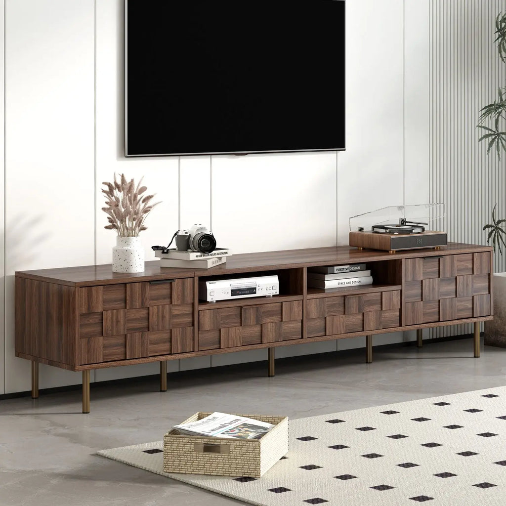Midcentury Walnut TV Console