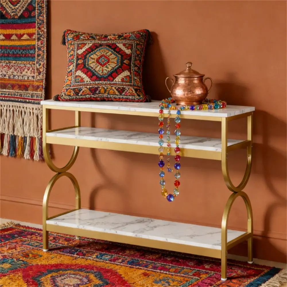Aurelia Tiered Console Table