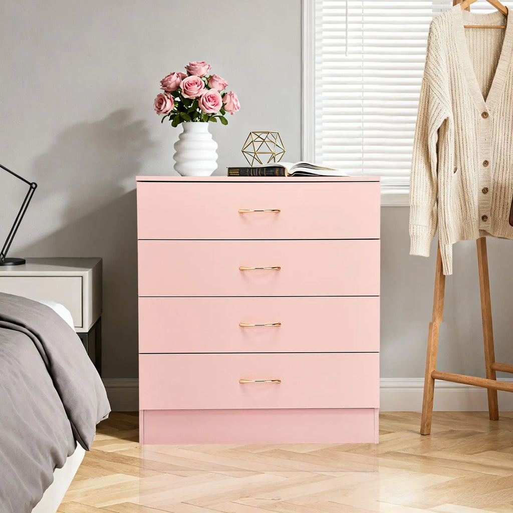 Blush Four-Drawer Dresser