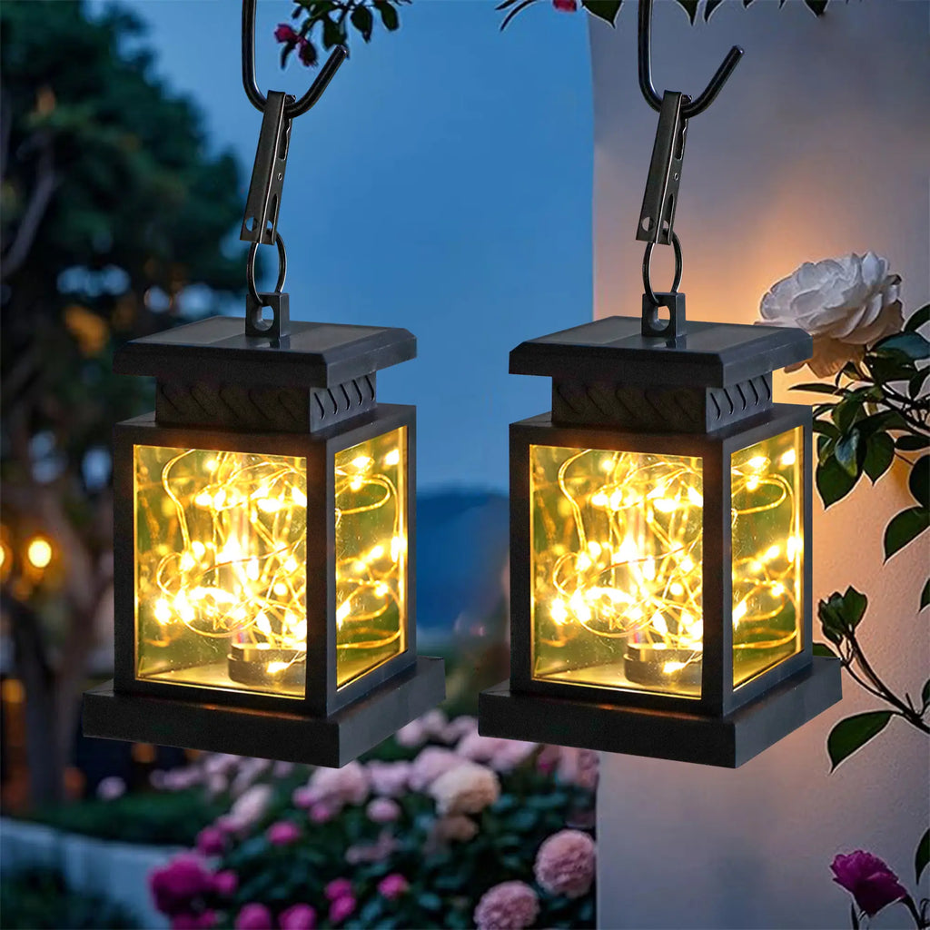 Solar Fairy-Light Lanterns