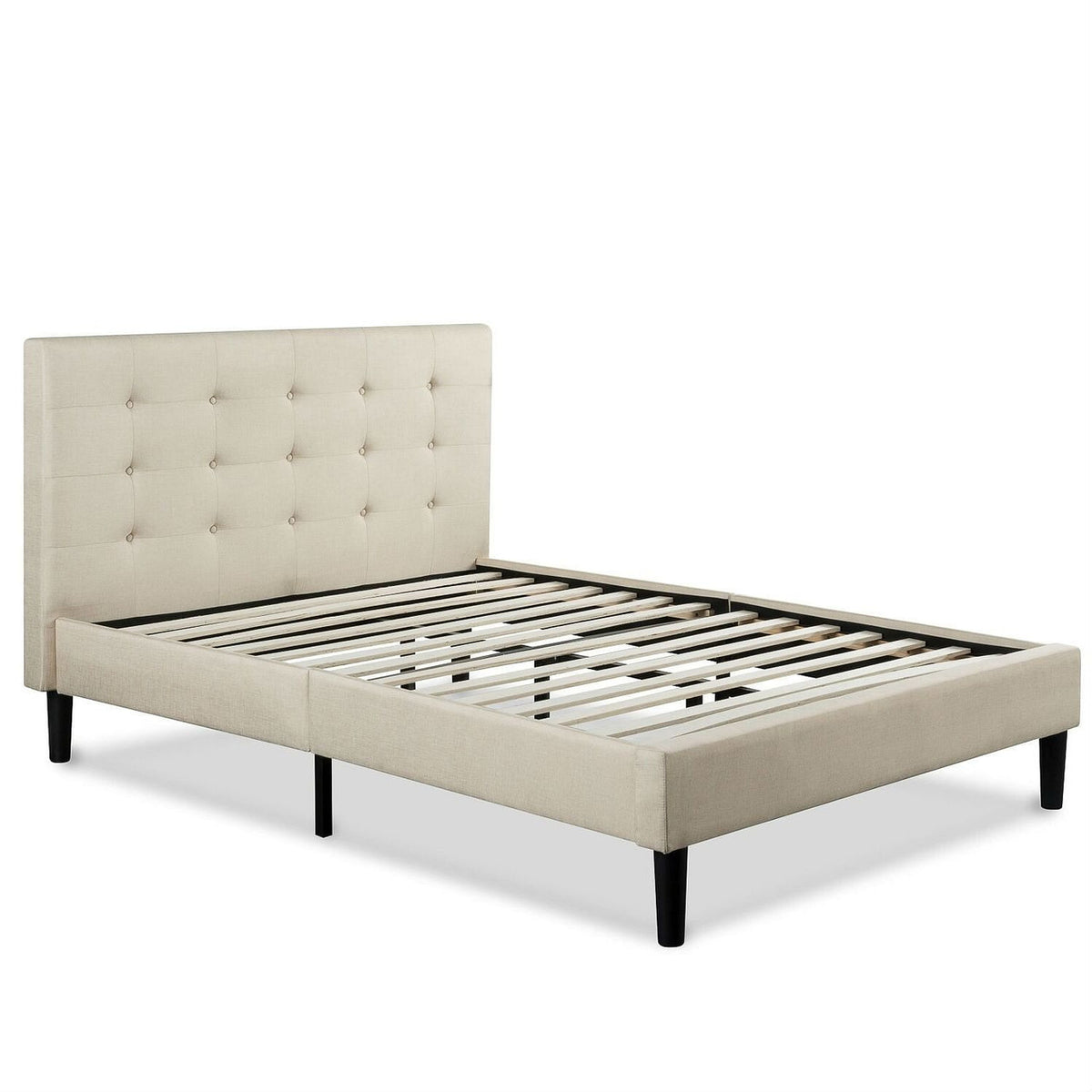 Tailored Upholstered Platform Bed