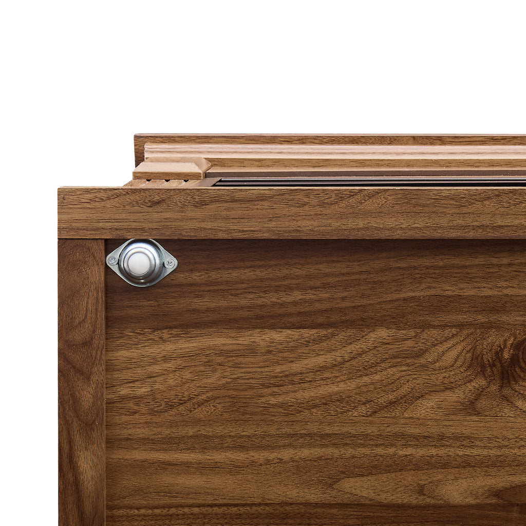 Walnut Fireplace Mantel