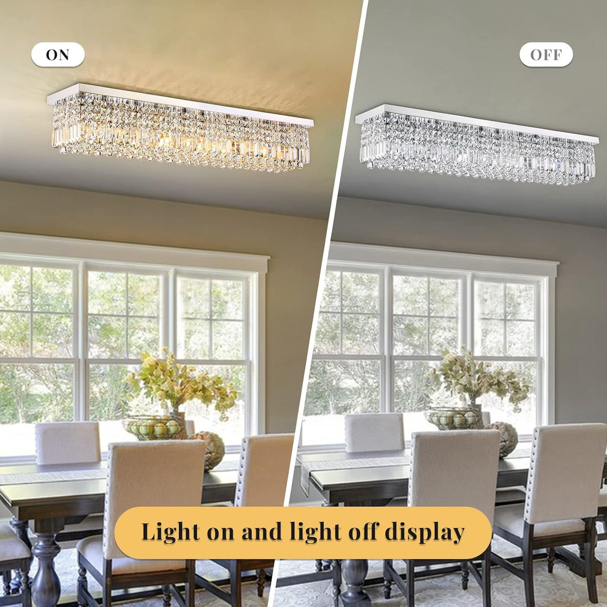 Vespera Crystal Linear Chandelier