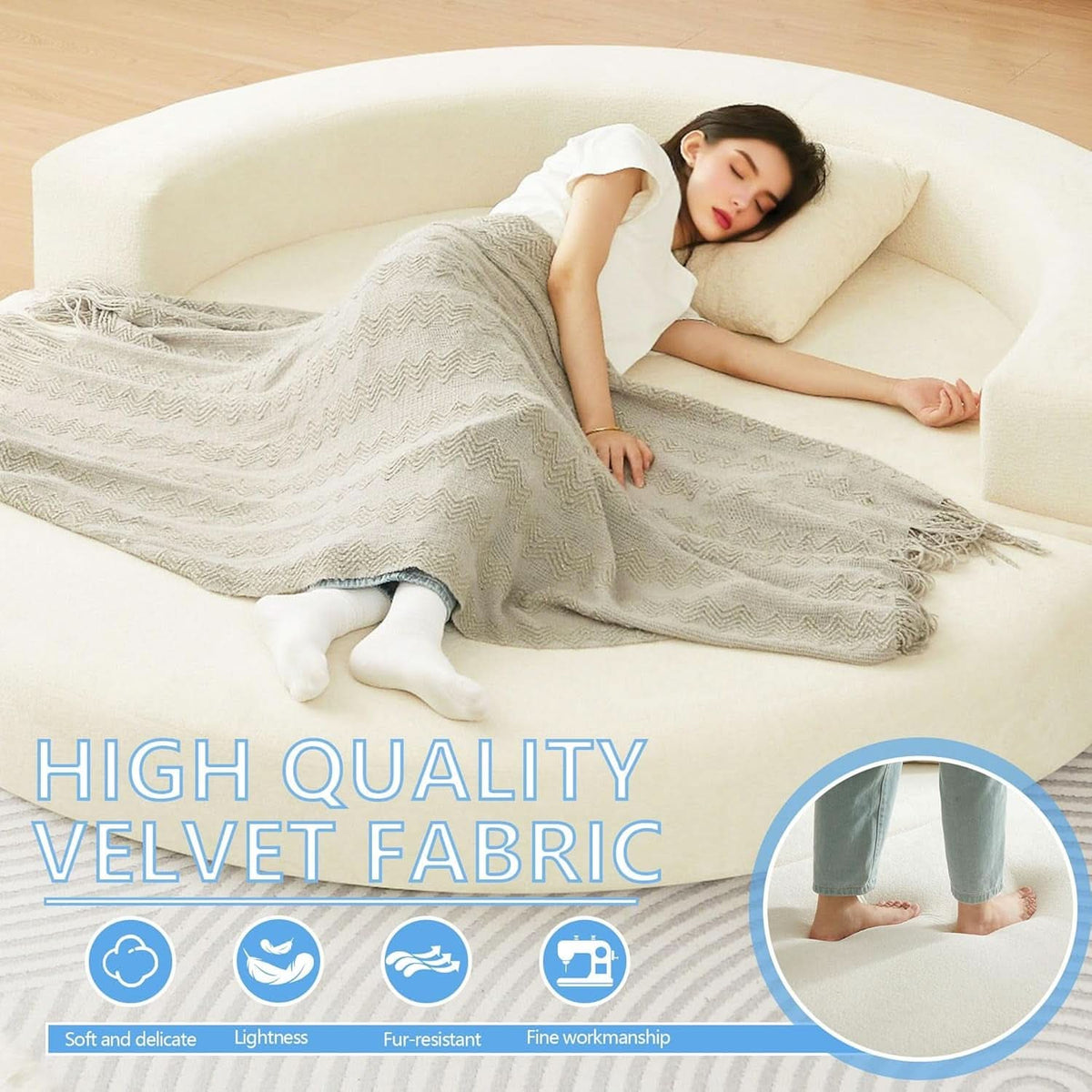 Amelie Convertible Sleeper Sofa