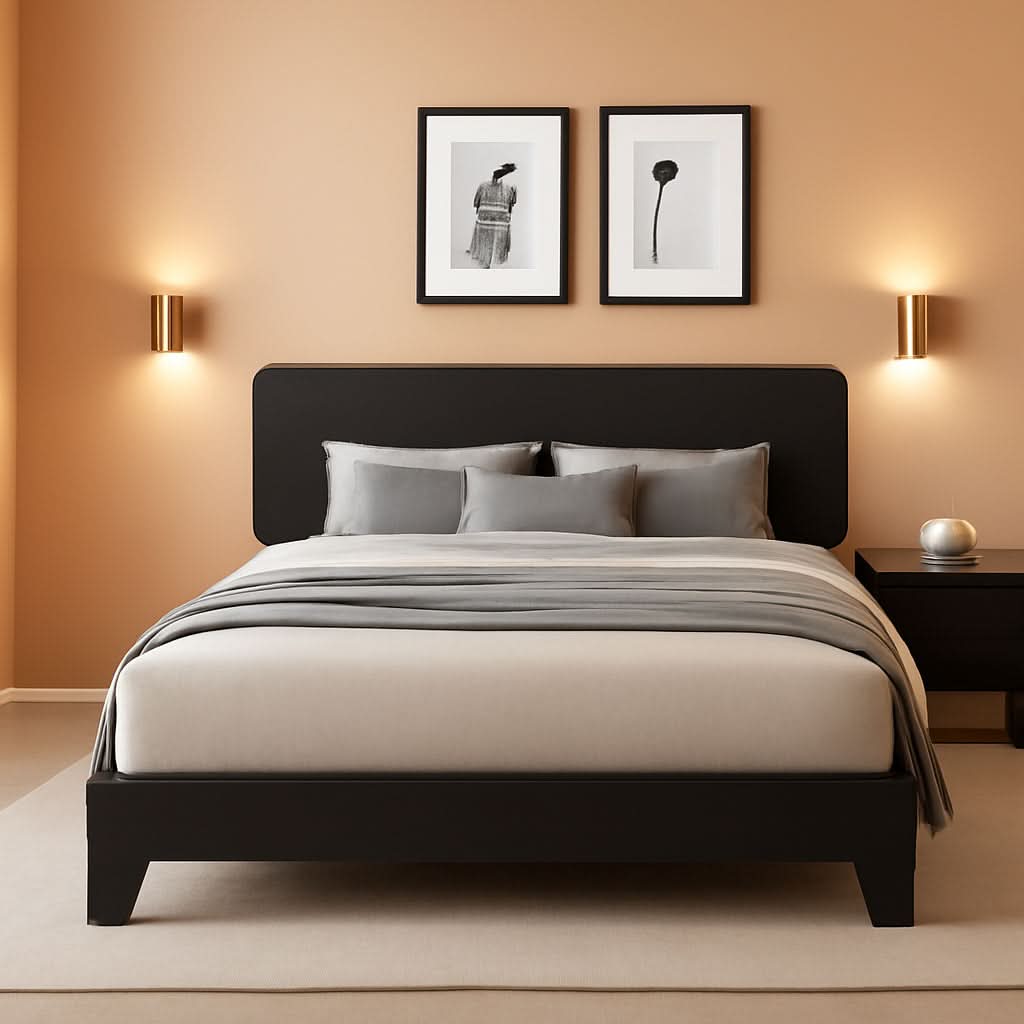 Classic Upholstered Platform Bed