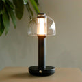 Glass Dome Touch Table Lamp
