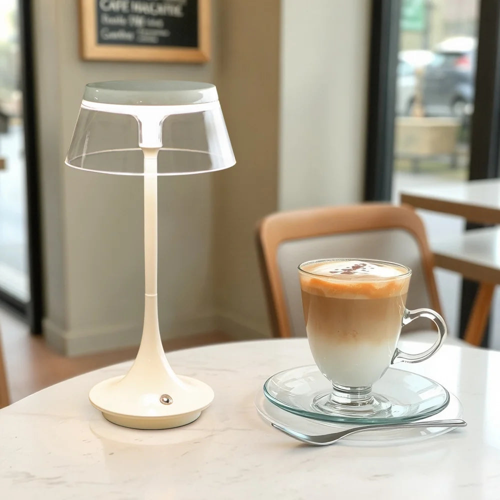 Tapered Cordless Table Lamp