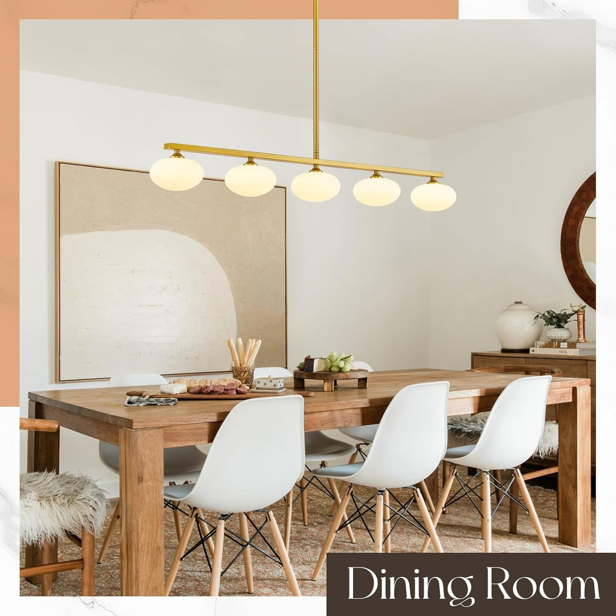 Lucienne Linear Globe Chandelier