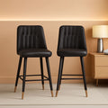 Noelle Channel Counter Stools, Set of 2