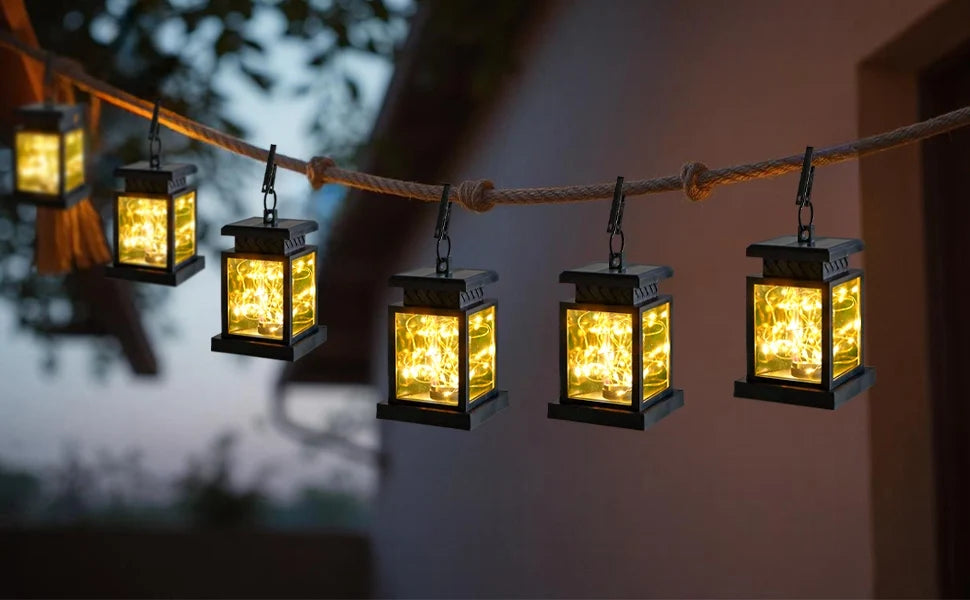 Solar Fairy-Light Lanterns