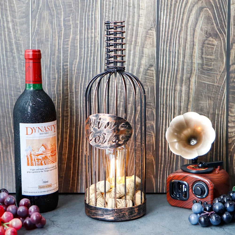 Wine Bottle Accent Lamp