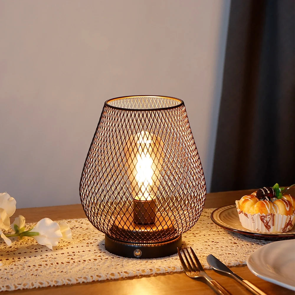 Rechargeable Mesh Touch Lamp