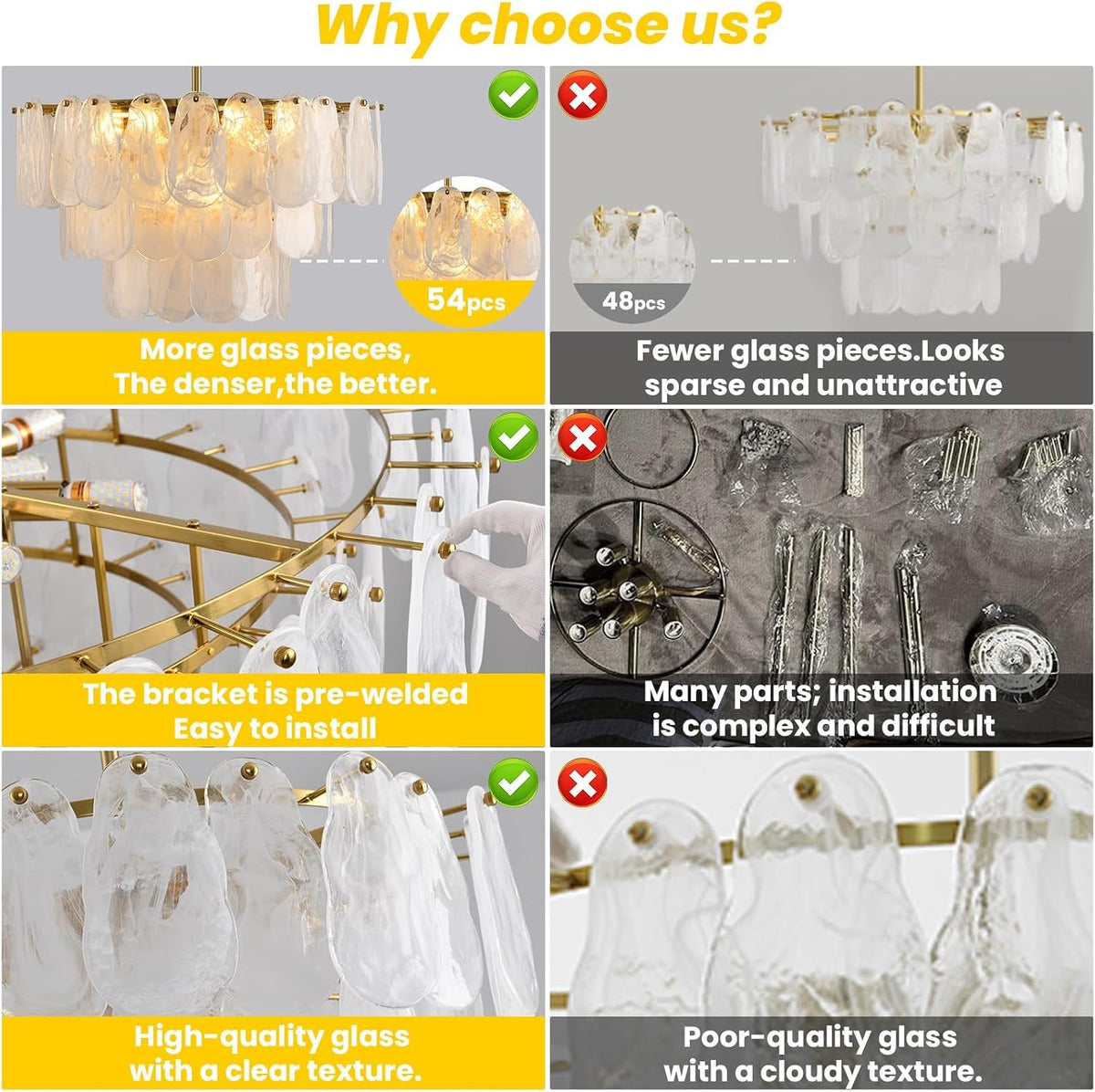 Aurelia Petal Chandelier
