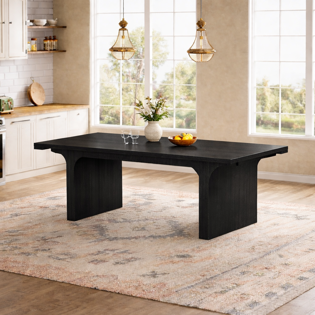 Bellamy 7-Piece Black Dining Set