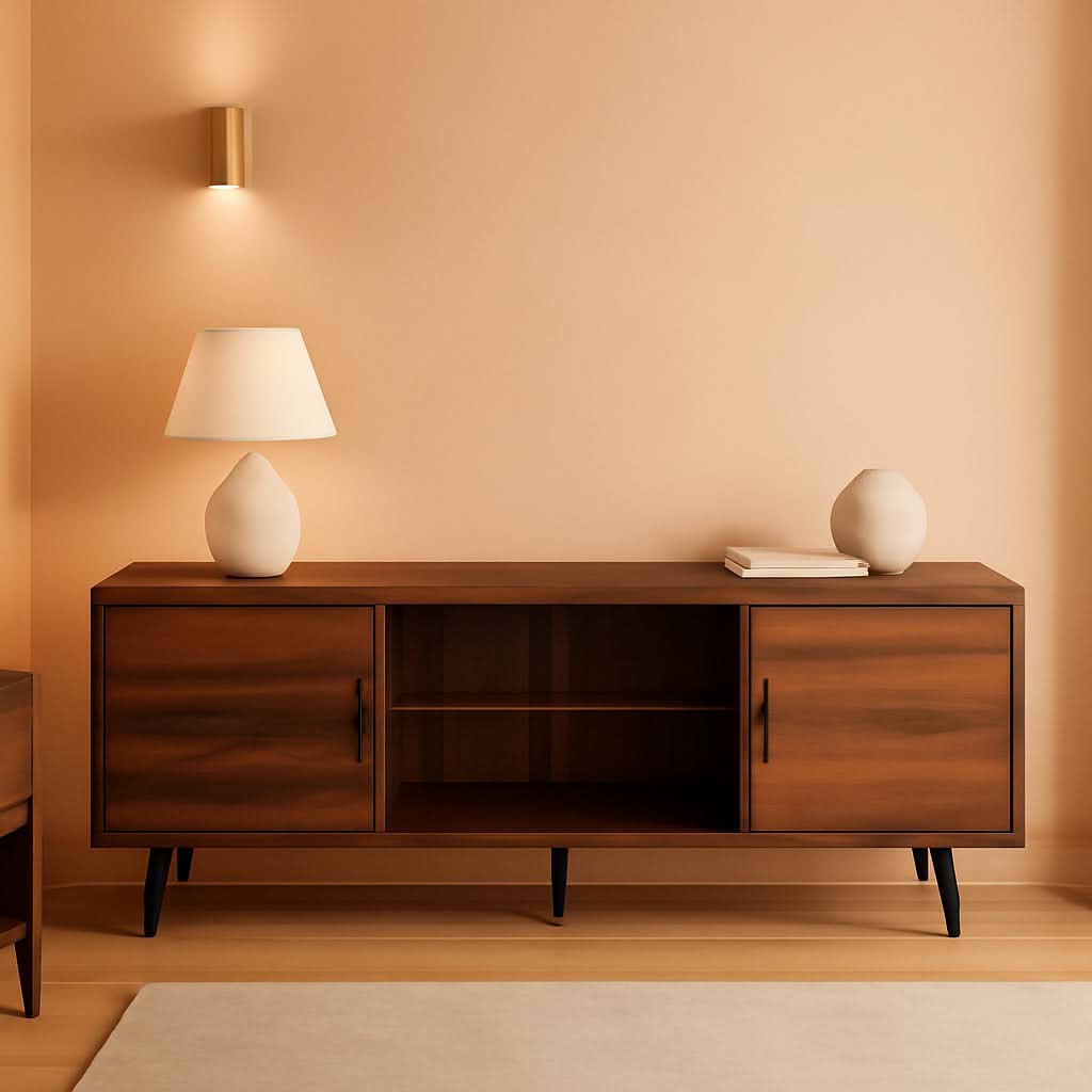 Dark Walnut TV Console