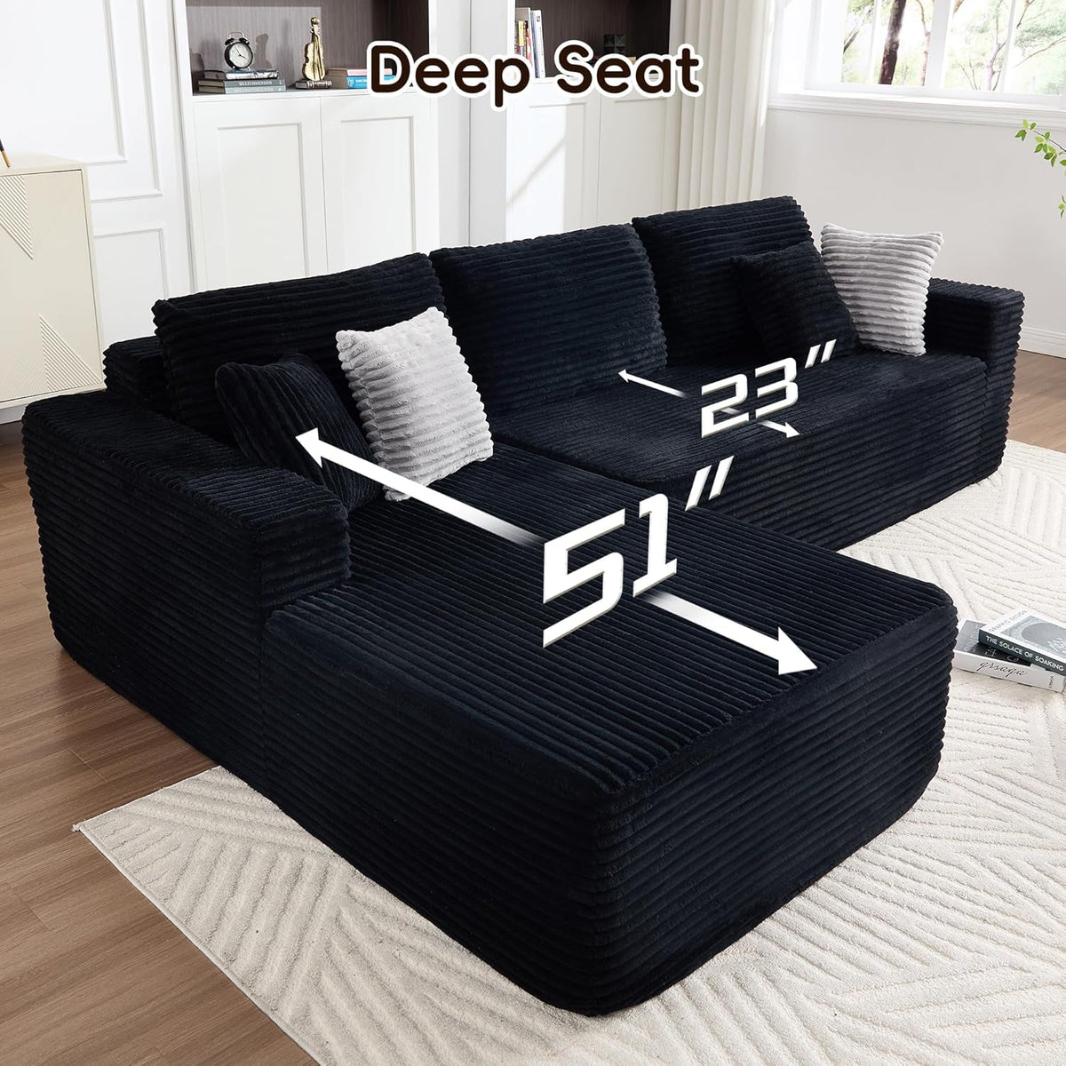 Vale Corduroy Modular Sectional