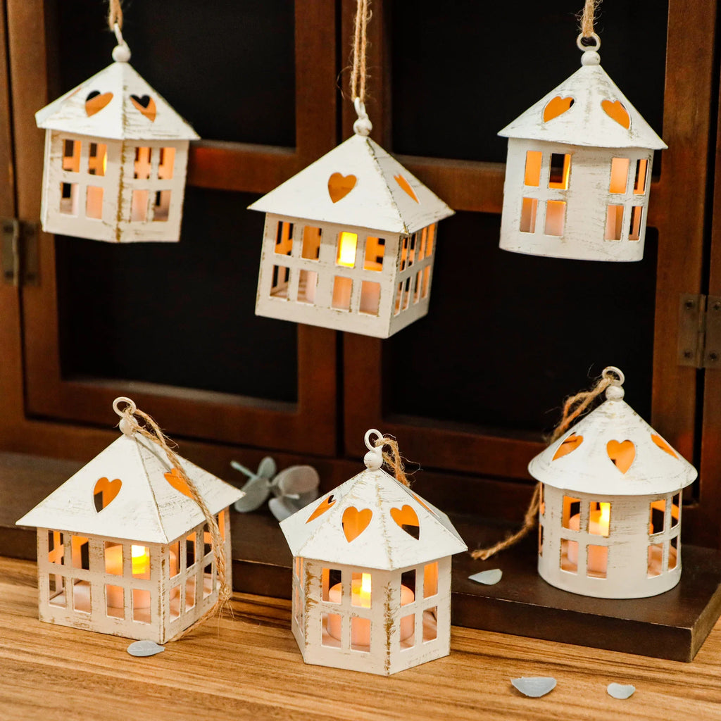 Mini Candle Lanterns — Set of 6