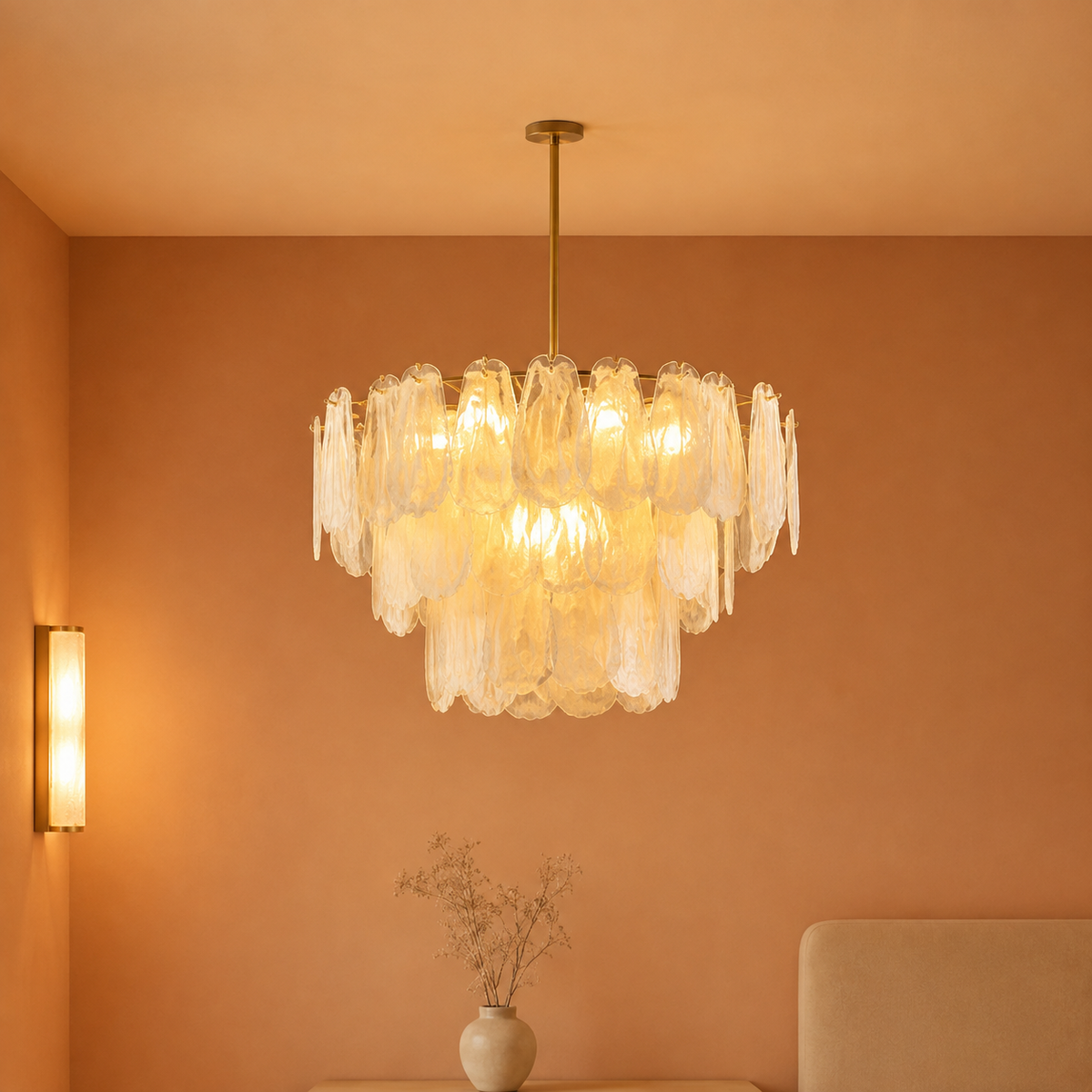 Aurelia Petal Chandelier