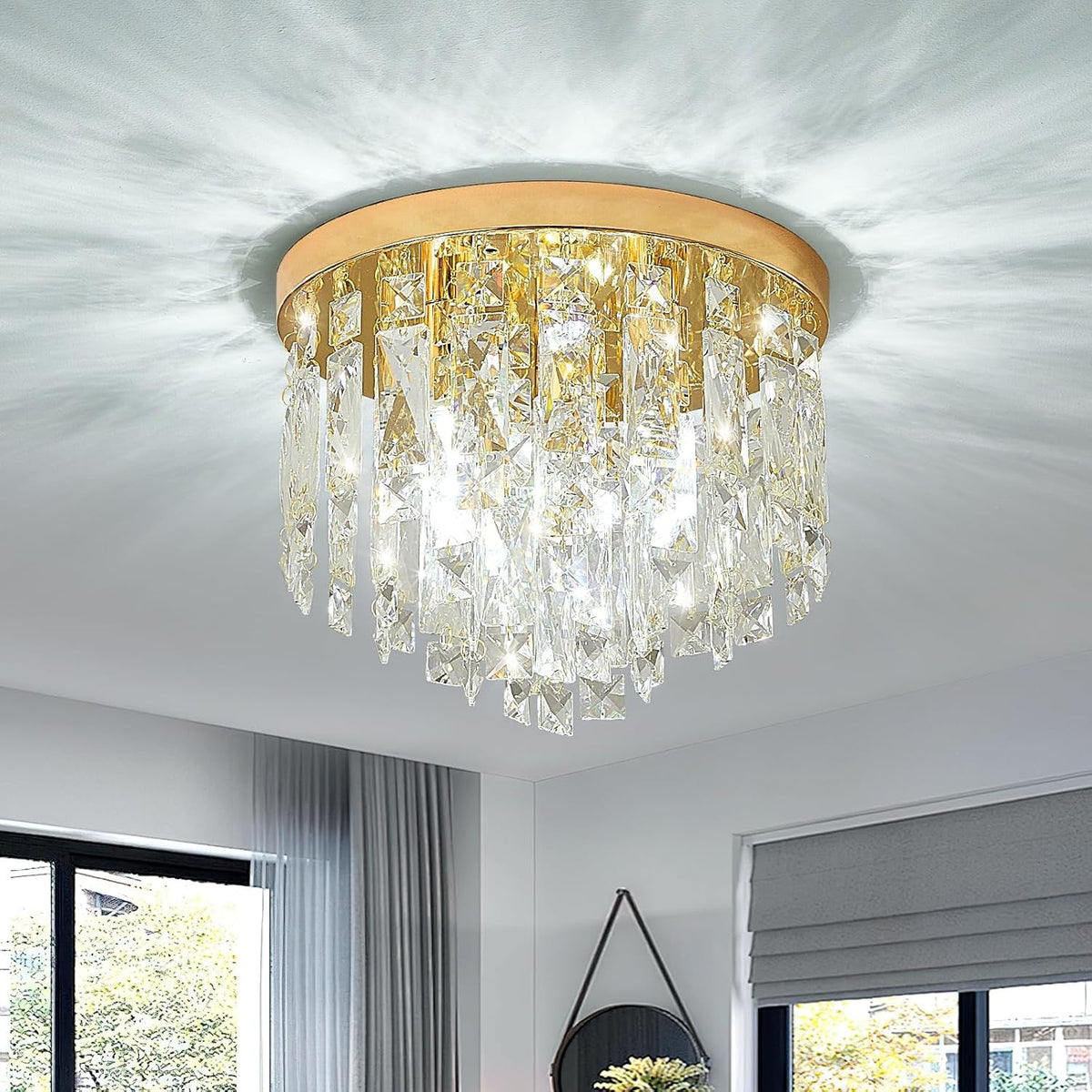 Camille Cascade Flush Mount