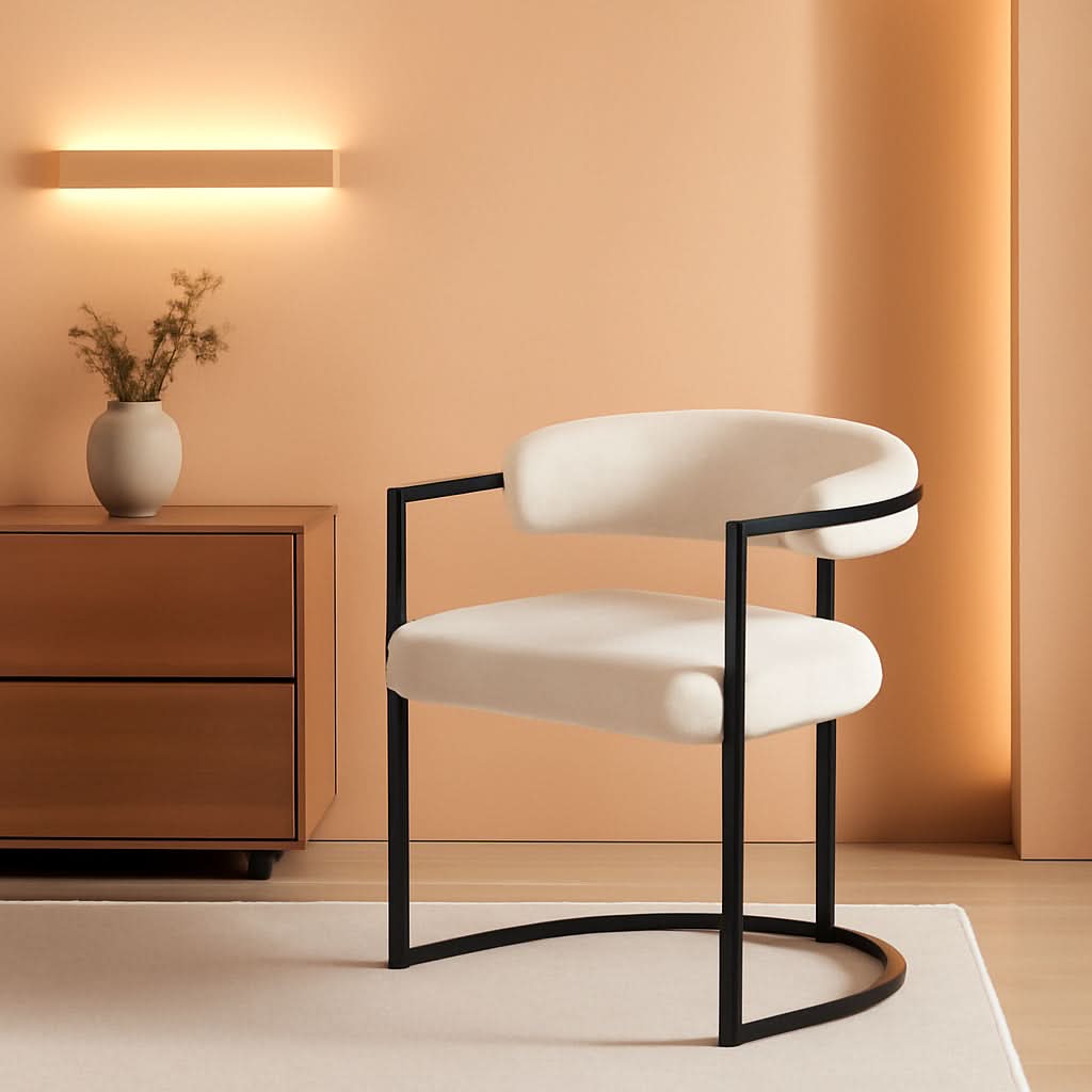 Ivette Sherpa Dining Chairs - Set of 2