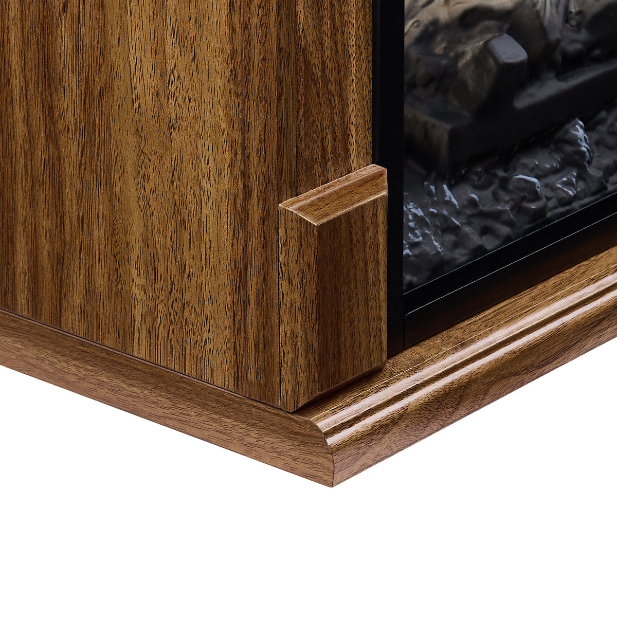 Walnut Fireplace Mantel