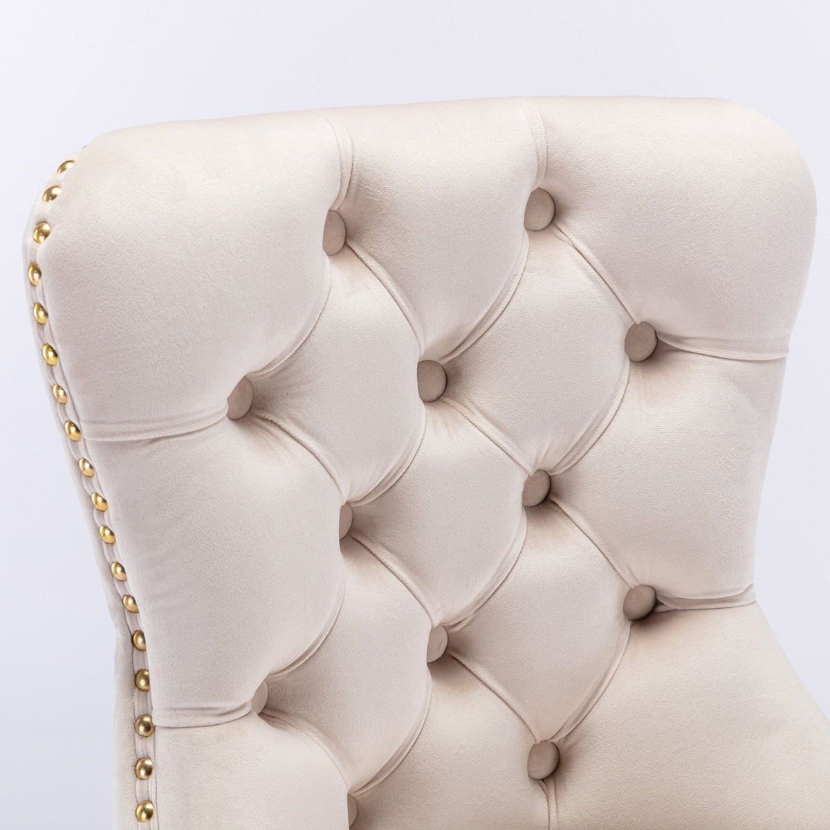 Aurelie Tufted Bar Stools, Set of 2