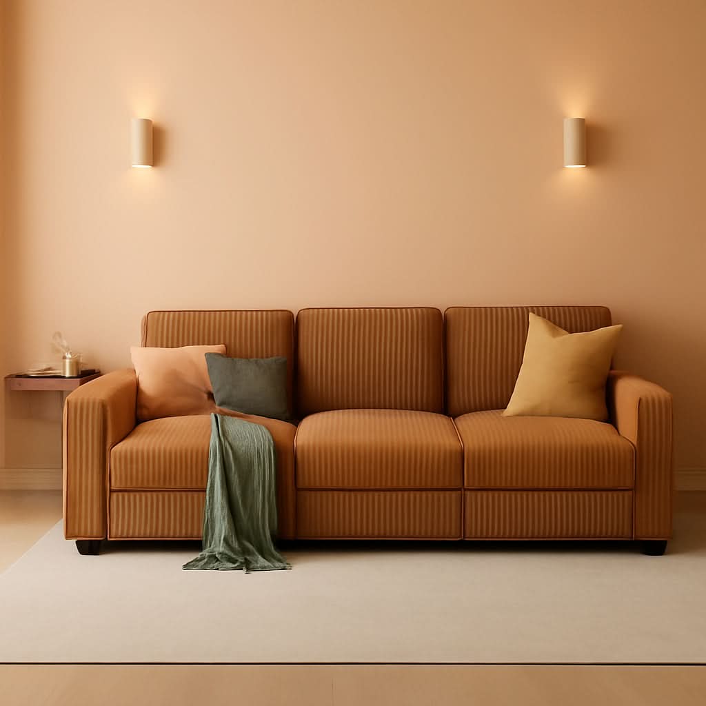 Aurelia Corduroy U-Shaped Sleeper Sectional