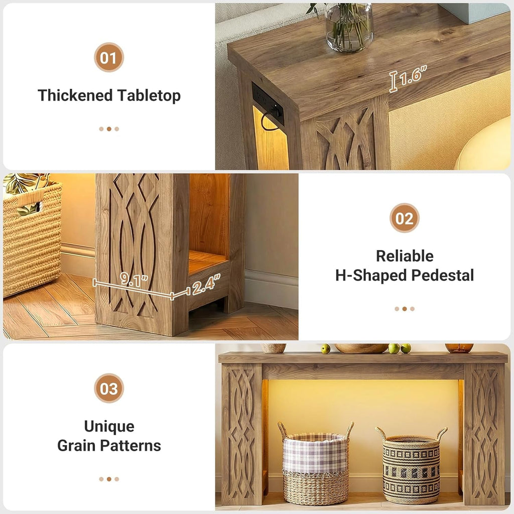 Haven Illuminated Console Table