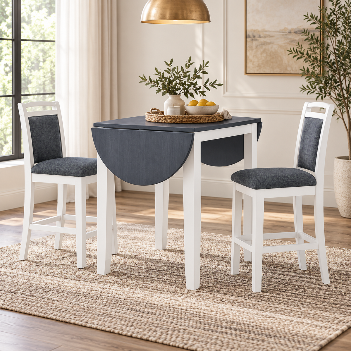 Elowen 3-Piece Counter-Height Dining Set