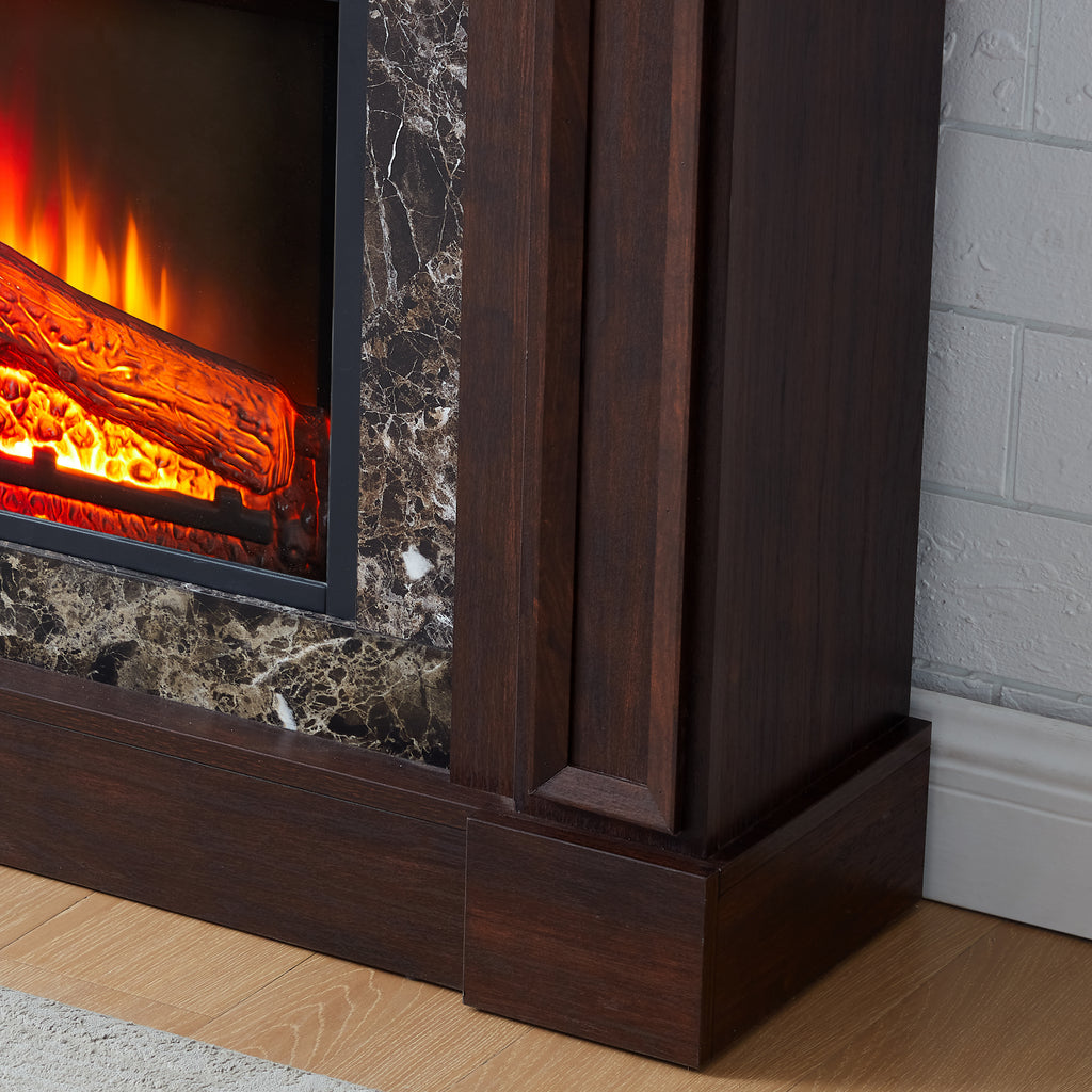 Traditional Wood Fireplace Mantel