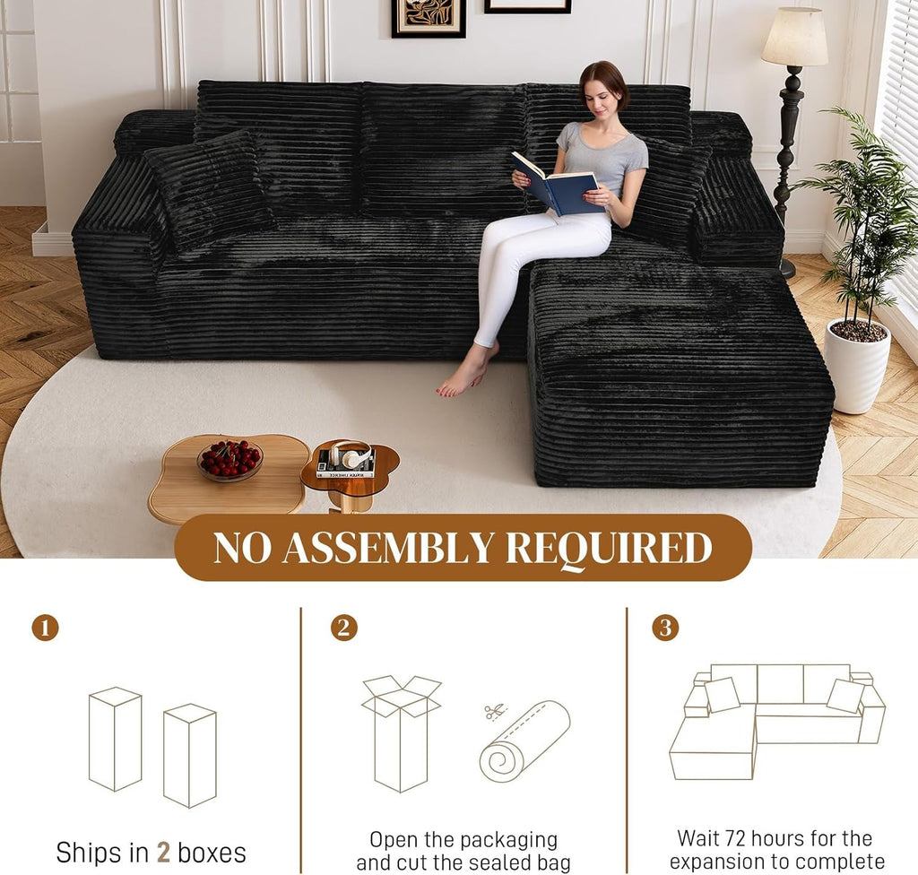 Soren Corduroy Sectional