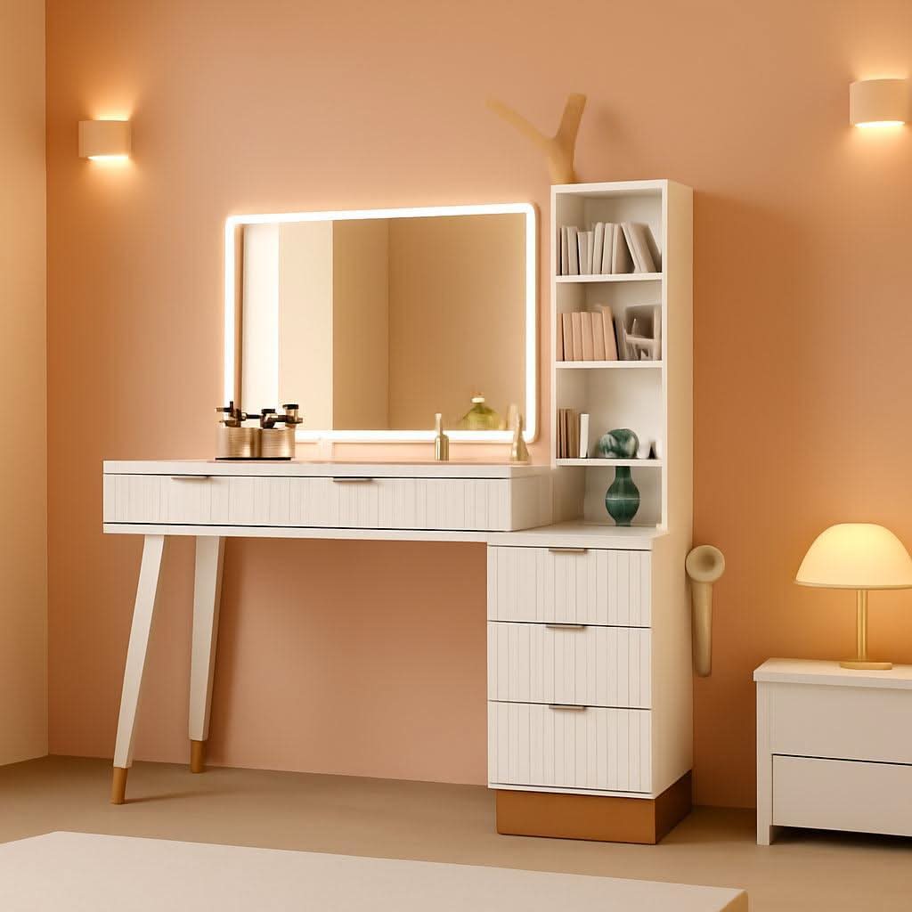 Lucienne Illuminated Vanity Desk