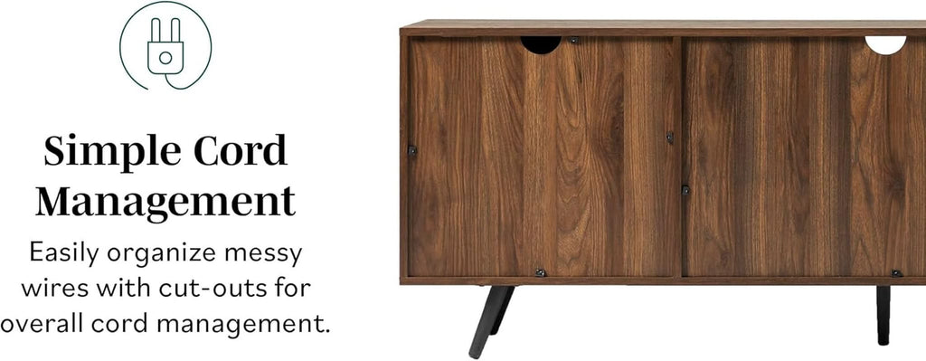Dark Walnut TV Console