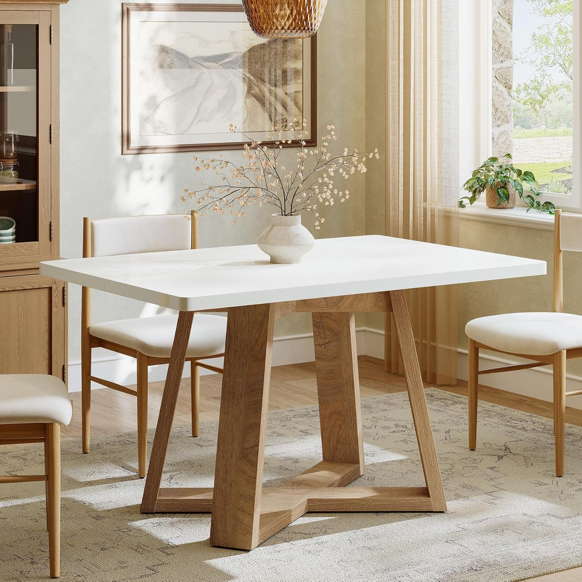 Aveline White Dining Table