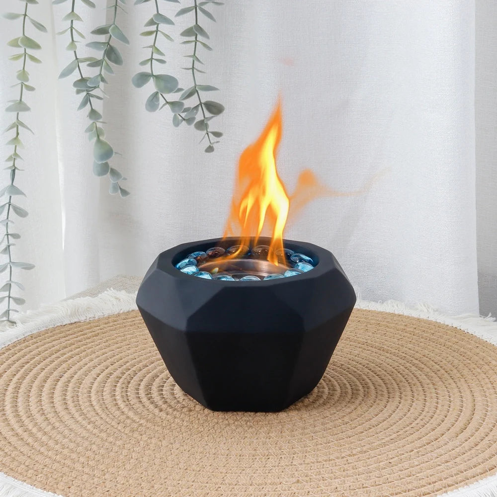 Stone Tabletop Fire Bowl