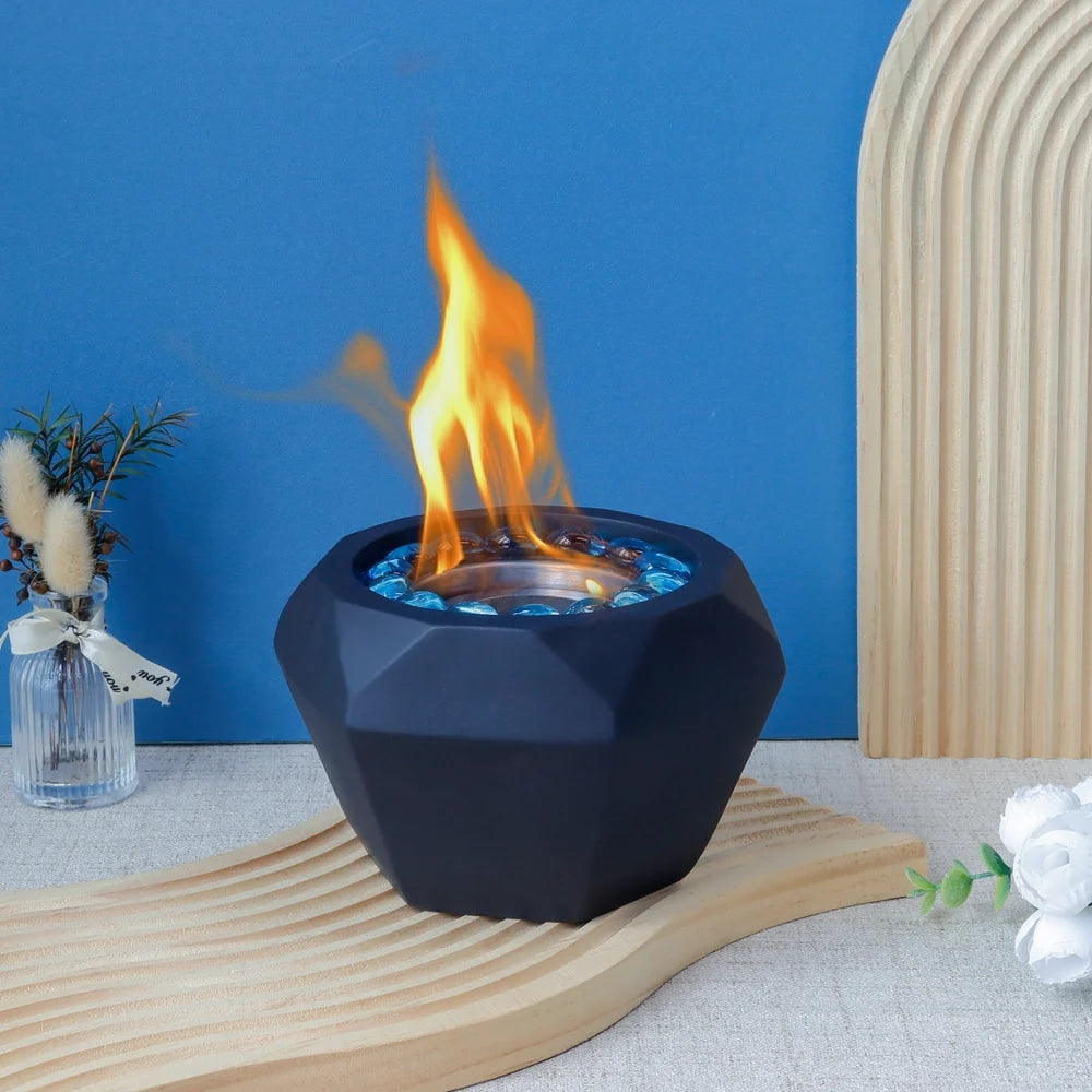 Stone Tabletop Fire Bowl