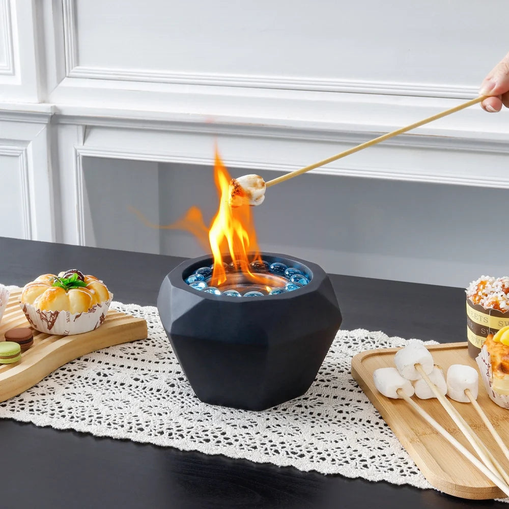Stone Tabletop Fire Bowl