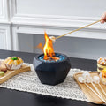 Stone Tabletop Fire Bowl