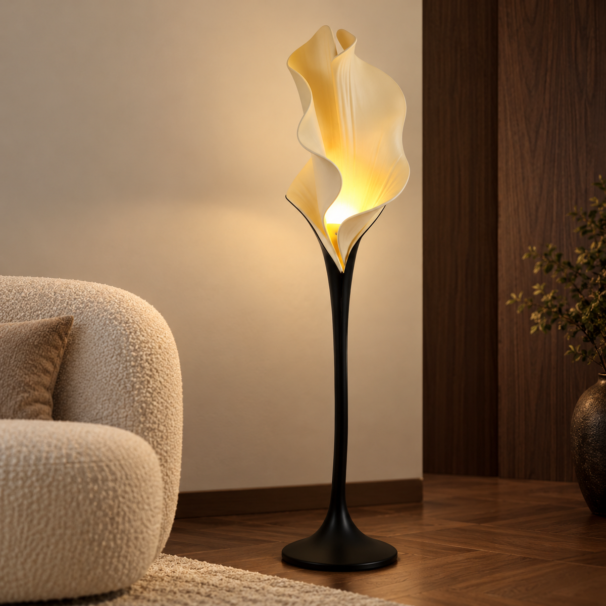 Lucera Sculptural Floor Lamp