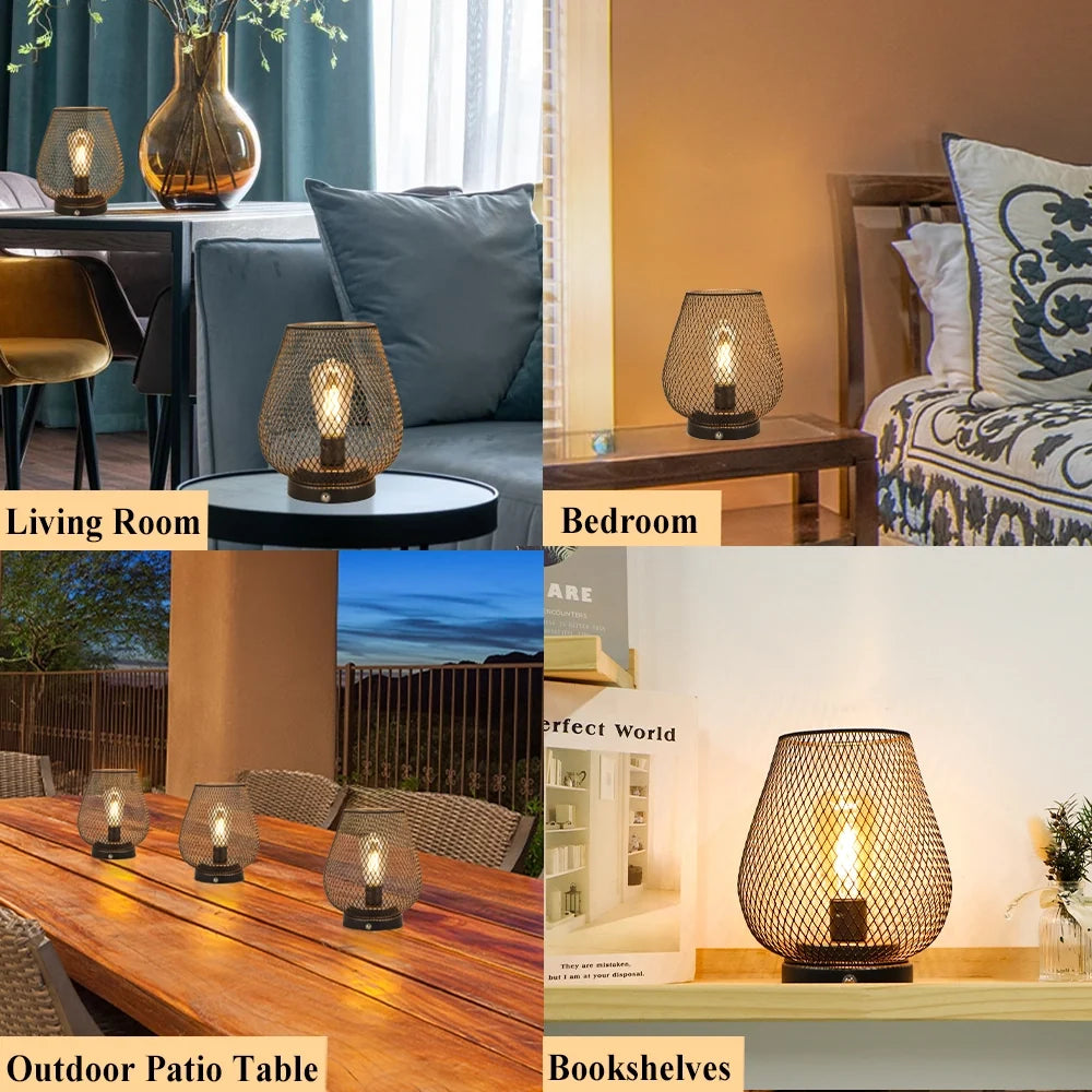 Rechargeable Mesh Touch Lamp