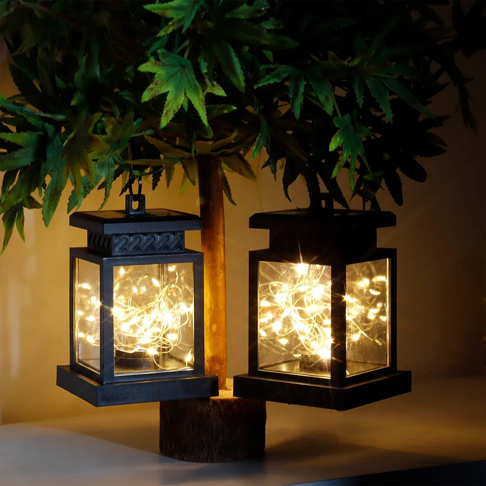 Solar Fairy-Light Lanterns