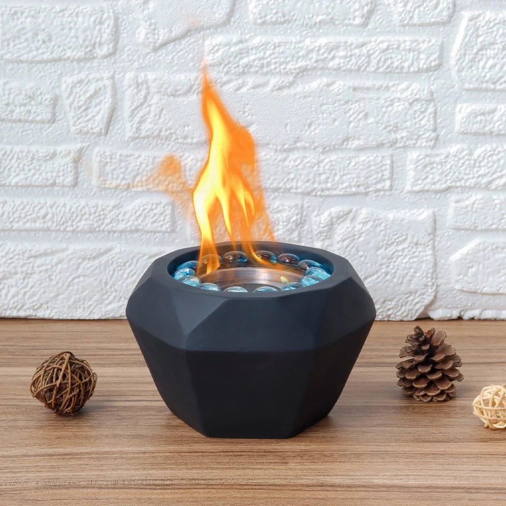 Stone Tabletop Fire Bowl