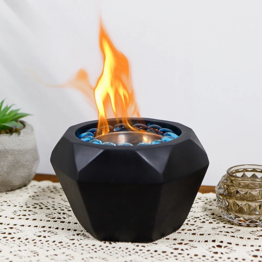 Stone Tabletop Fire Bowl