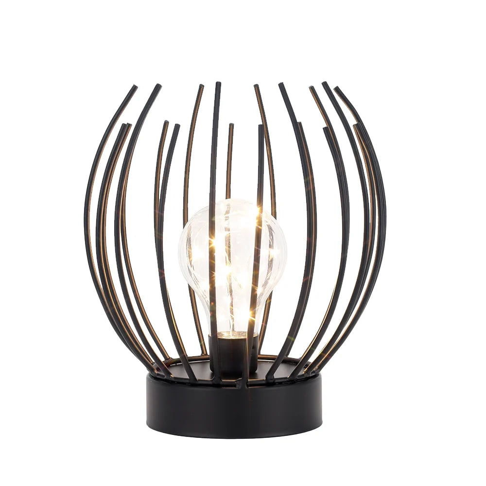 Open Cage Accent Lamp