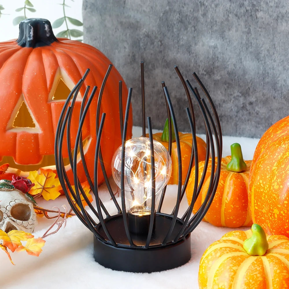 Open Cage Accent Lamp